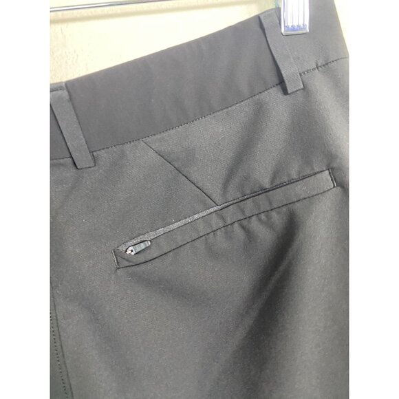 UNRL Mens Black Golf Pants size Medium Short Inseam 31-33 Polyester Performance - Picture 4 of 16